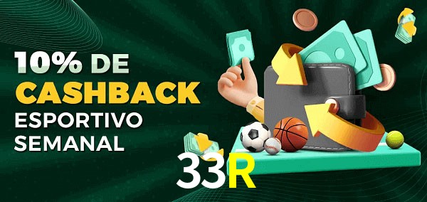 10% de bônus de cashback na 33R